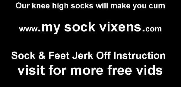  Check out the sexy new socks I picked up JOI